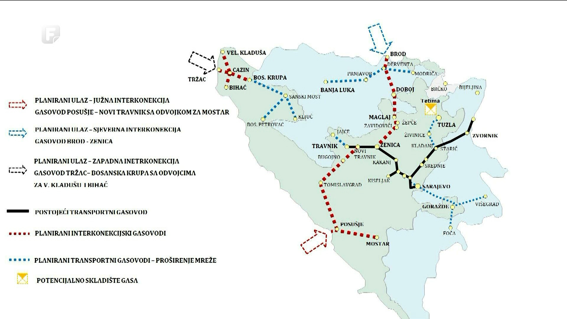 U ZHK-u pokušavaju preuzeti posao koji je do sada između BiH i RH vodio BH Gas